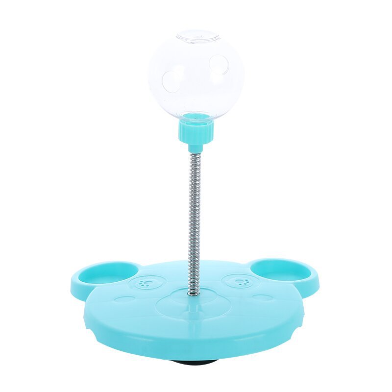 Self-Playing Pet Food Ball Interactive Feeder and Puzzle Toy