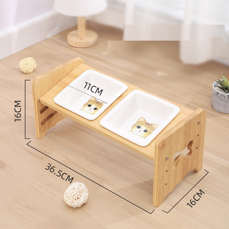 Cat Dog Bowl Neck Protector Pet Supplies