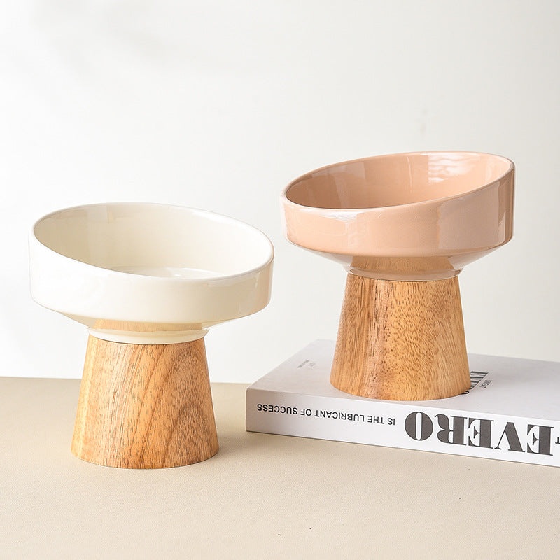 Cat Ceramic Bowl Puppy Dogs