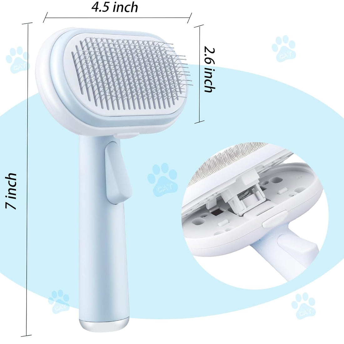 Cat Dog Brush 5 In 1 Pet Grooming Supplies Kit