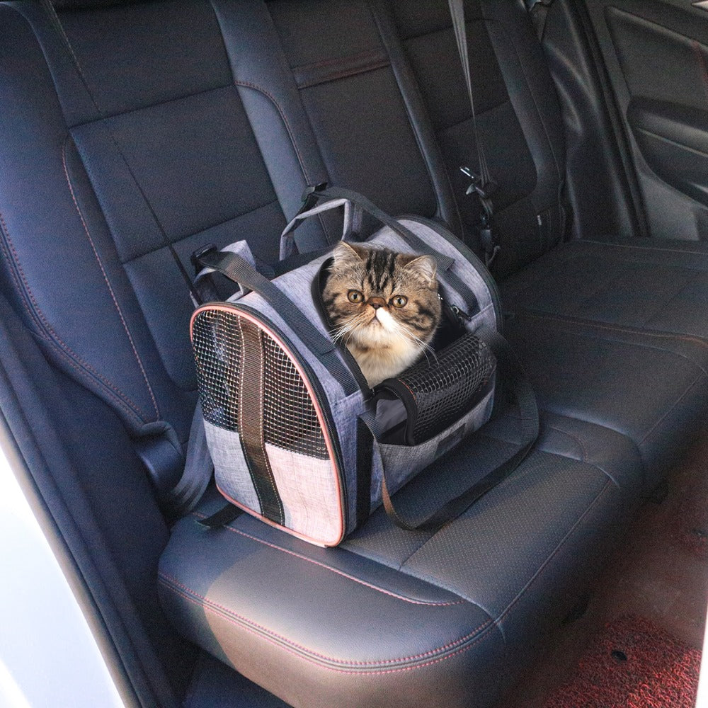 Folding Pet Car Travel Carrier Bag