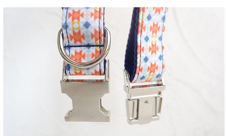 Pet collar traction rope set
