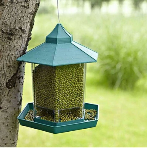 Waterproof Hanging Bird Feeder for Outdoor Balcony