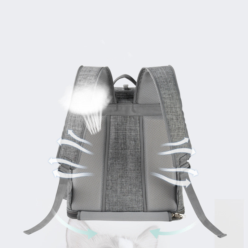 Portable Pet Backpack Dog Shoulder Pet Bag