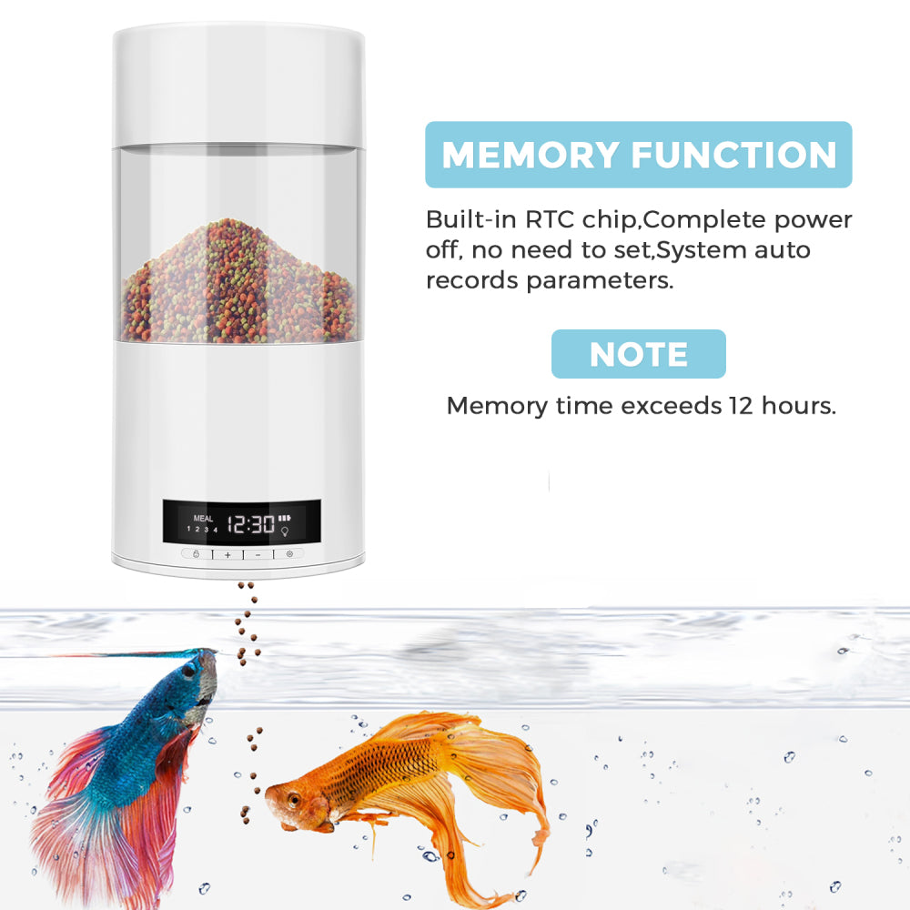 Automatic Feeder for Aquarium Fish Tanks