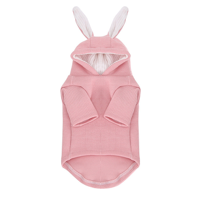 Cute Rabbit Pet Teddy Dog Clothes