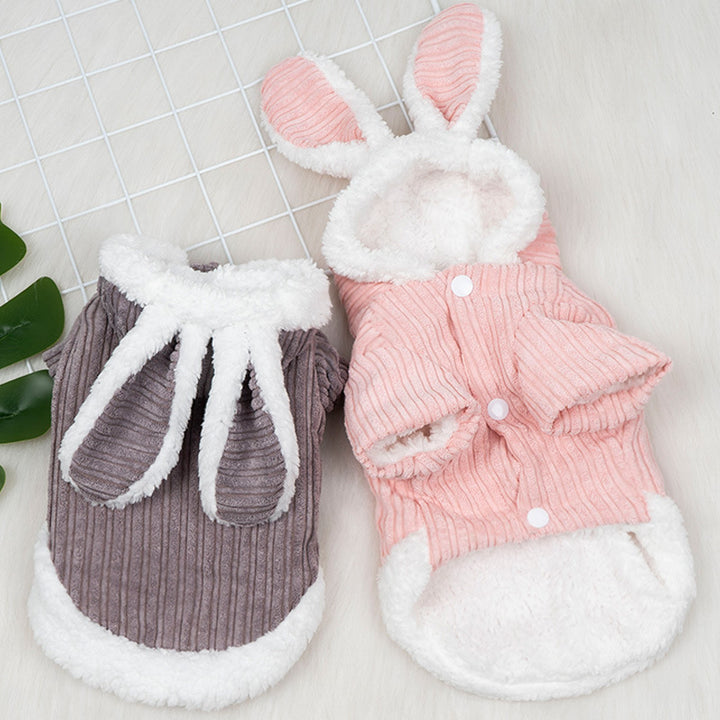 Cute Rabbit Pet Teddy Dog Clothes