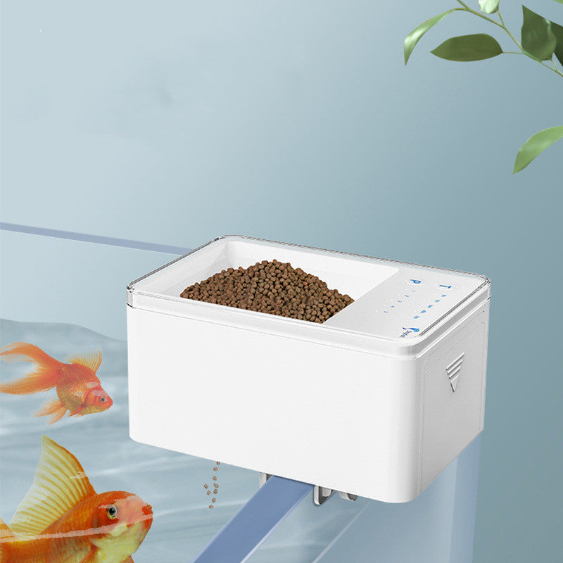 Digital Automatic Fish Feeder with LED for Aquariums
