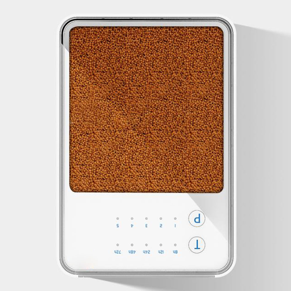 Digital Automatic Fish Feeder with LED for Aquariums