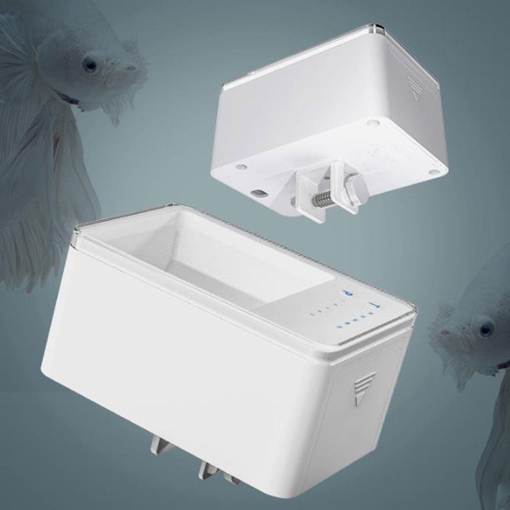 Digital Automatic Fish Feeder with LED for Aquariums