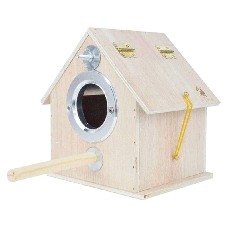 Round Parrot Breeding Cage and Nest Box for Outdoor Birds