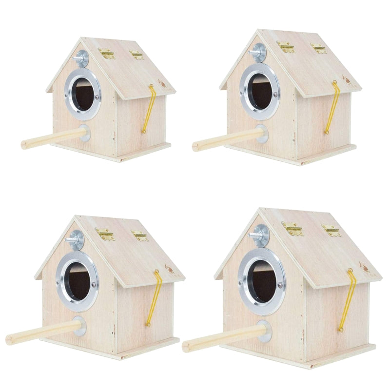 Round Parrot Breeding Cage and Nest Box for Outdoor Birds