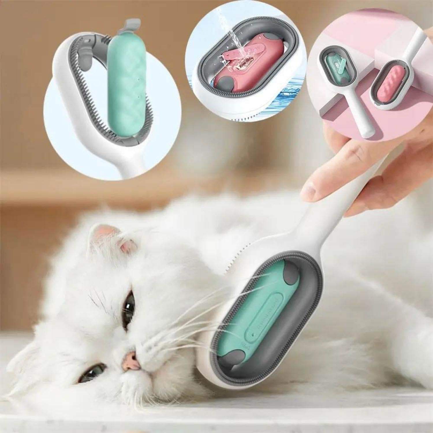 Cat Hair Brush With Water