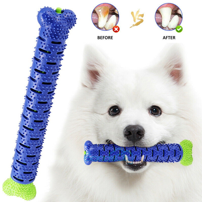 Tooth Cleaning Brushing Stick Doggy Silicone Toy