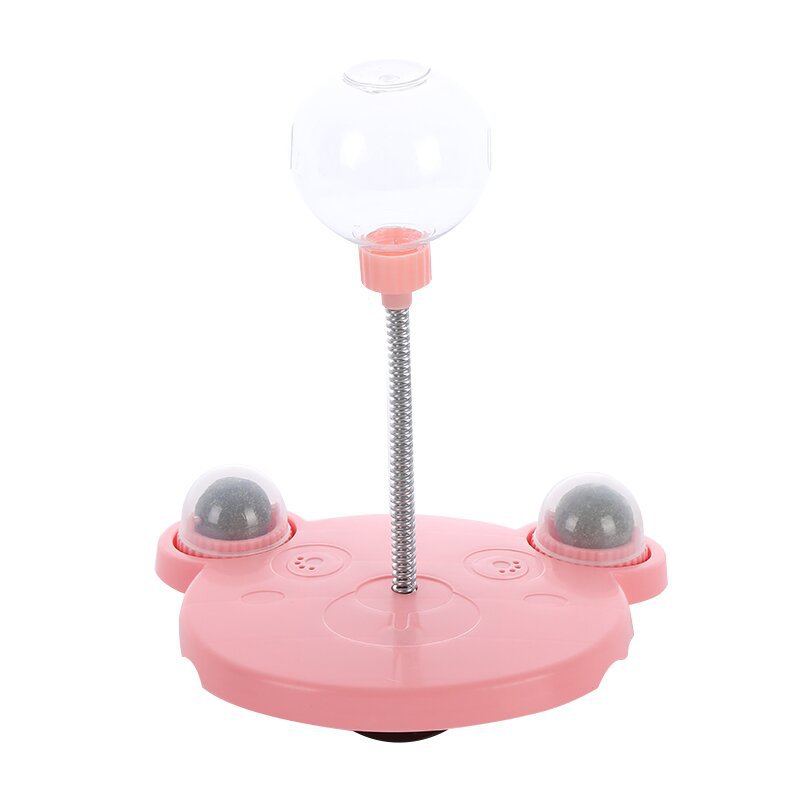 Self-Playing Pet Food Ball Interactive Feeder and Puzzle Toy