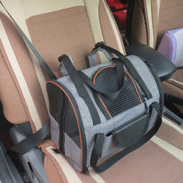 Folding Pet Car Travel Carrier Bag