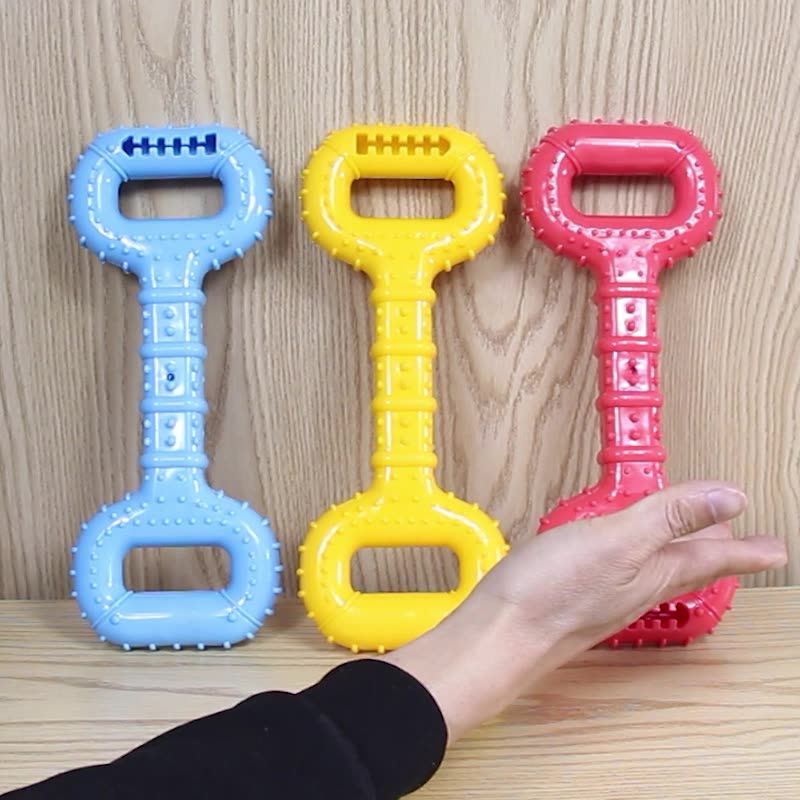 Long-Lasting Interactive Dog Chew Bone for Aggressive Chewers