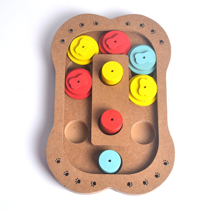 new wooden play feeding multi-functional pet toys
