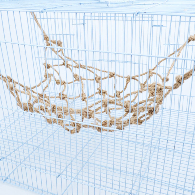 Parrot Hemp Rope Toy for Birds and Small Pets Climbing Swing