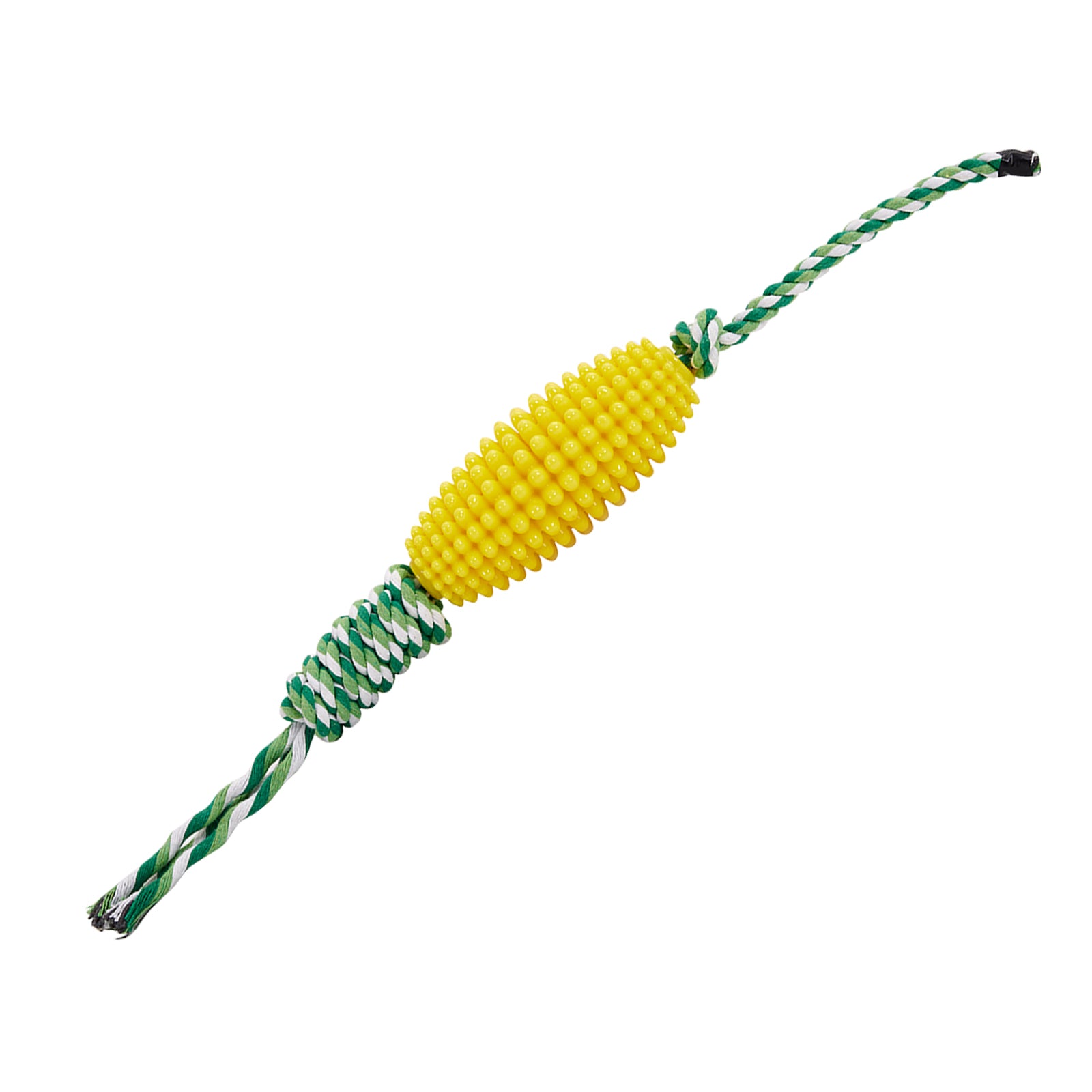 Interactive Corn-Shaped Dog Chew Toy for Puppies Teeth Cleaning