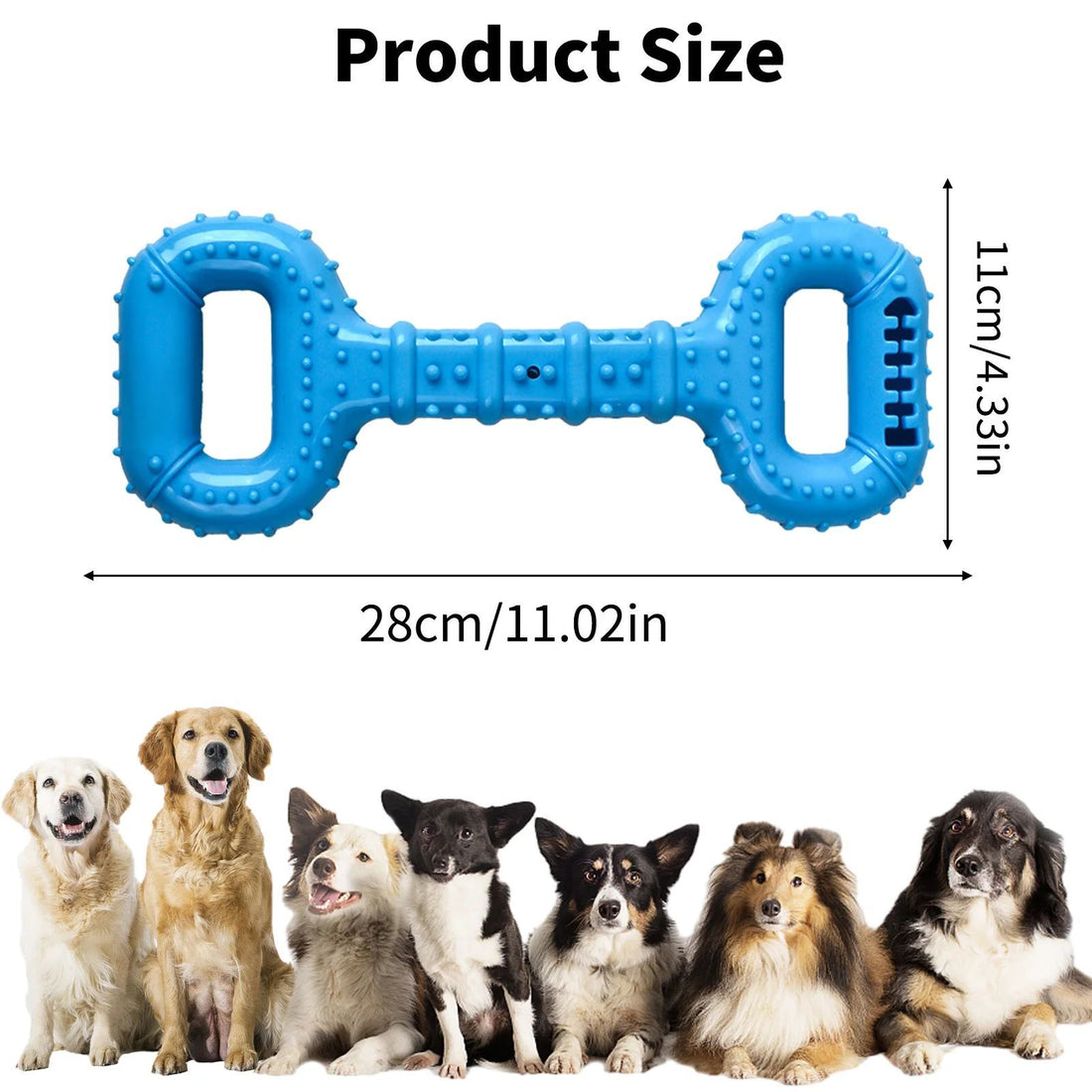 Long-Lasting Interactive Dog Chew Bone for Aggressive Chewers
