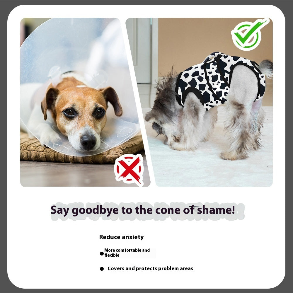 Pet Clothes Sterilization Clothing Anti-licking