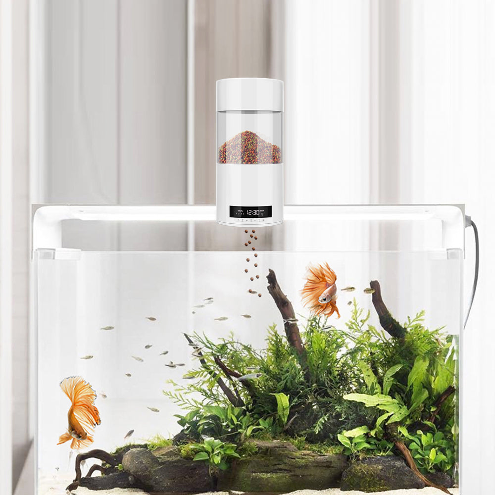 Automatic Feeder for Aquarium Fish Tanks