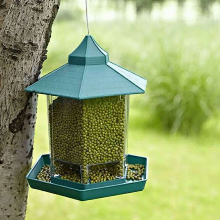 Waterproof Hanging Bird Feeder for Outdoor Balcony