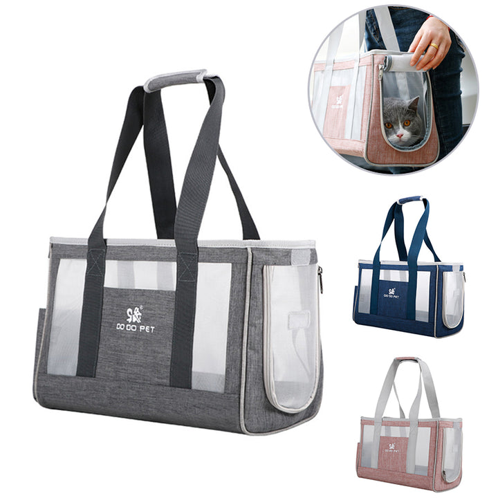 Large Capacity Travel Pet Handbag For Puppy Kitten