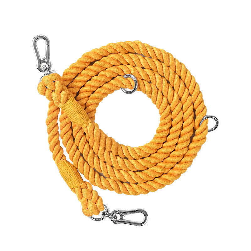 Multifunctional Braided Double-ended Dog Leash