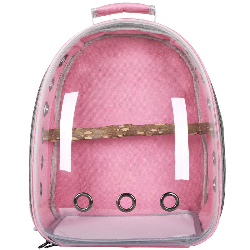 Portable Bird Cage for Parrot and Myna Travel