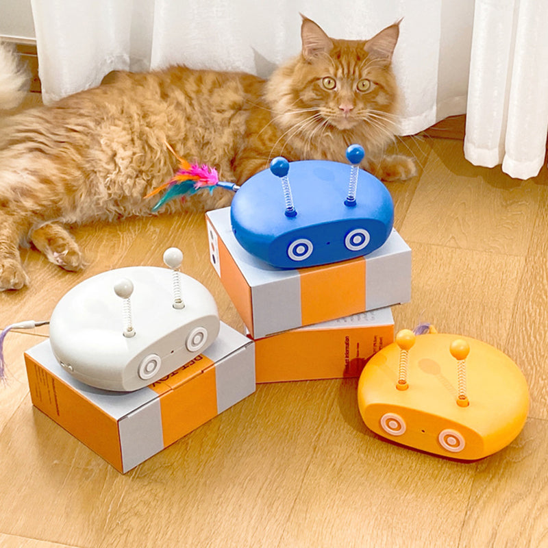 Electric Robot Laser Cat Toy USB Charging