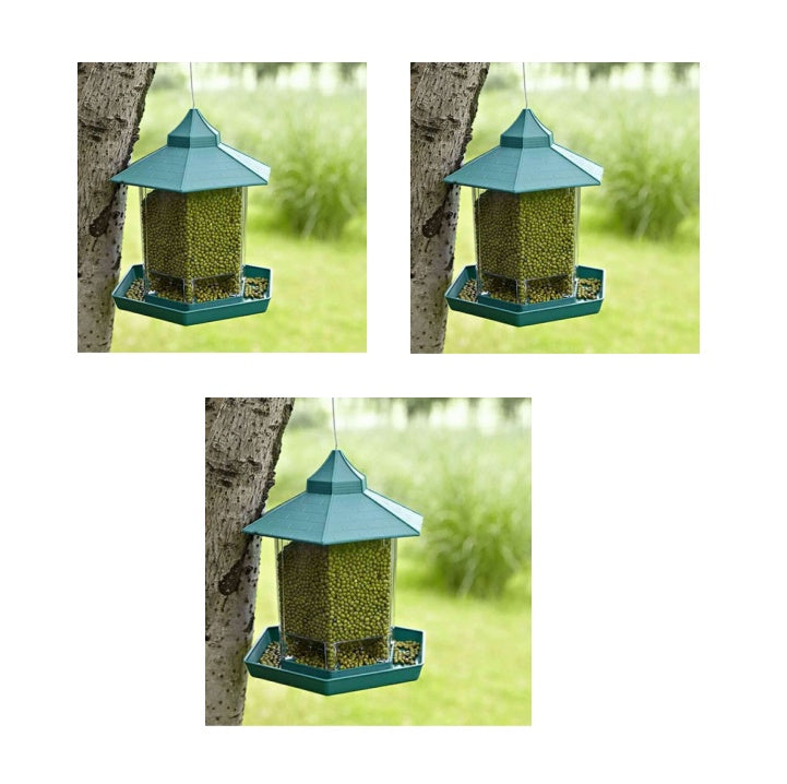 Waterproof Hanging Bird Feeder for Outdoor Balcony