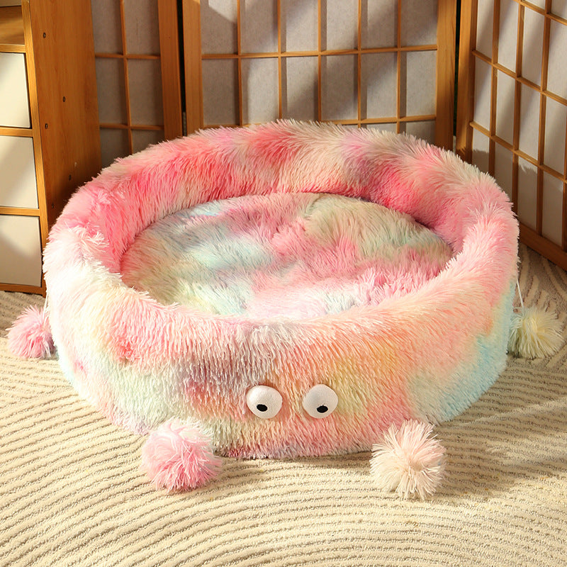 Cute Eye Small Monster Cat Bed