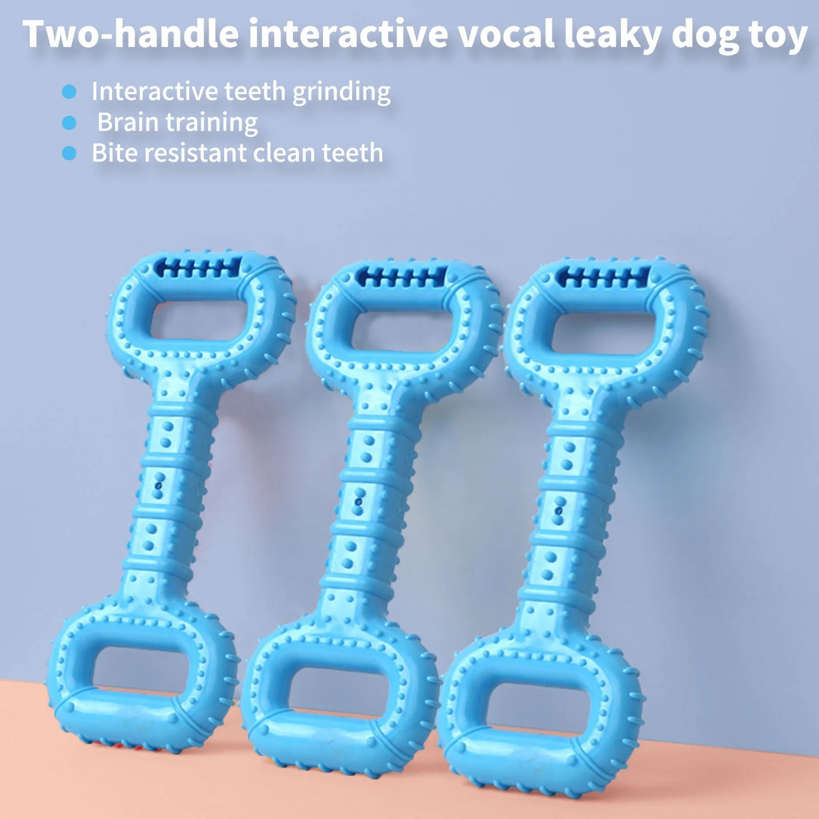 Long-Lasting Interactive Dog Chew Bone for Aggressive Chewers