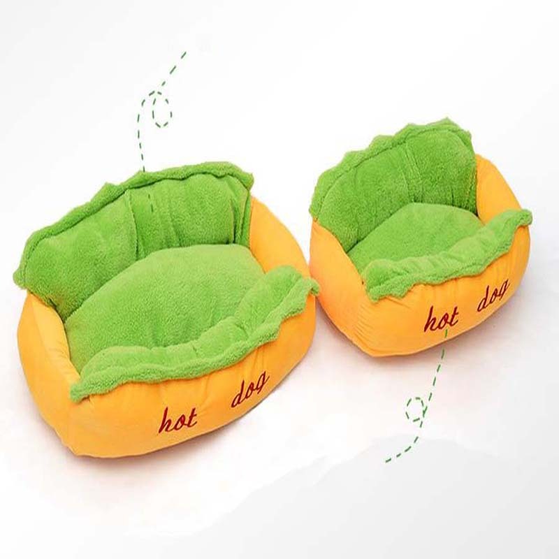 Hot Dog Bed Pet Winter Beds
