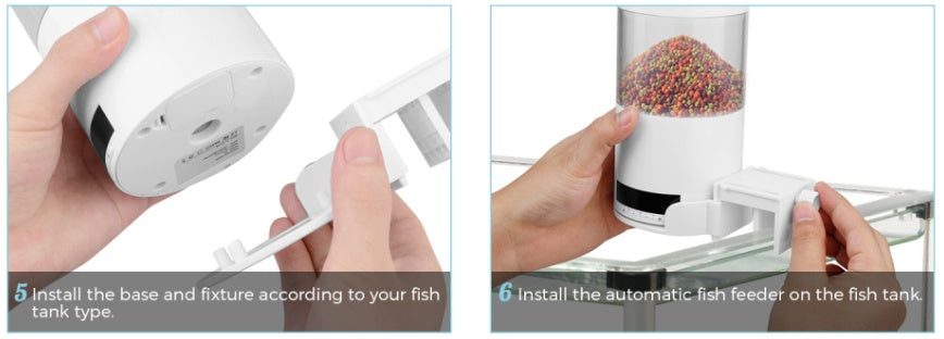 Automatic Feeder for Aquarium Fish Tanks