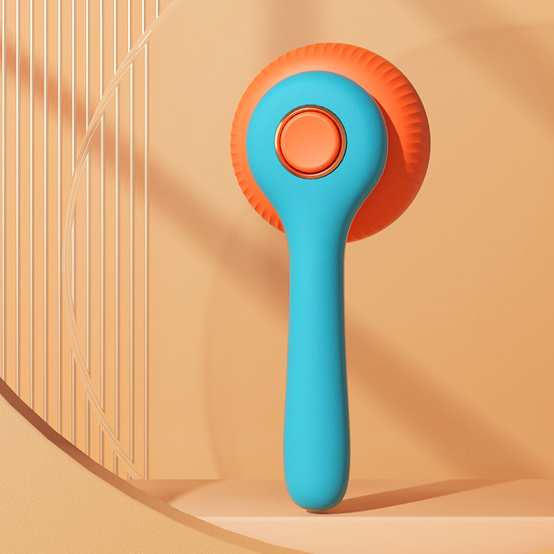 Self-Cleaning Slicker Comb