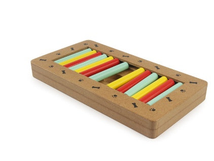 new wooden play feeding multi-functional pet toys