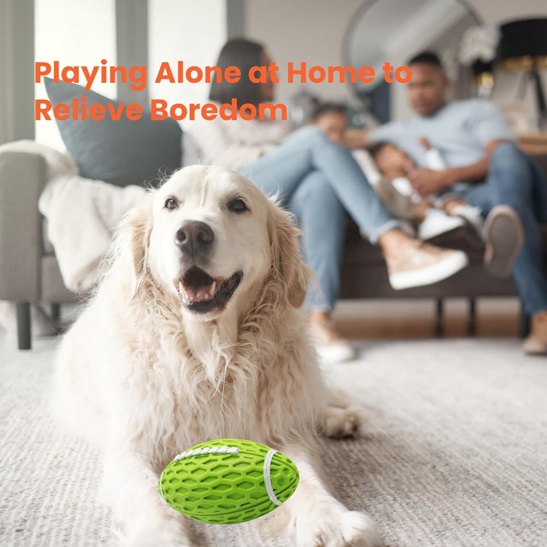 Dog Toys Durable And Squeaky Rugby Dog Toy