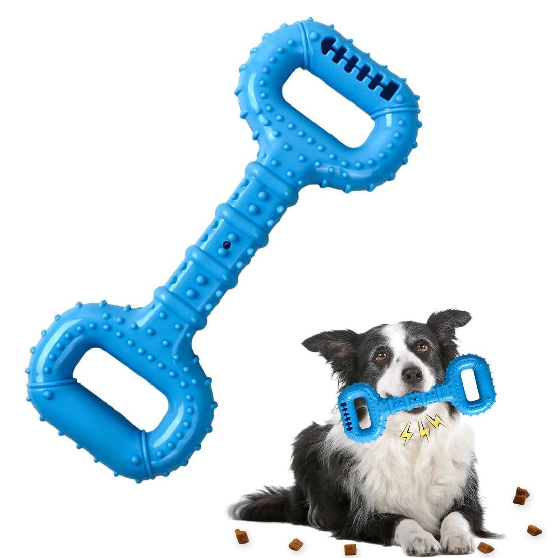 Long-Lasting Interactive Dog Chew Bone for Aggressive Chewers