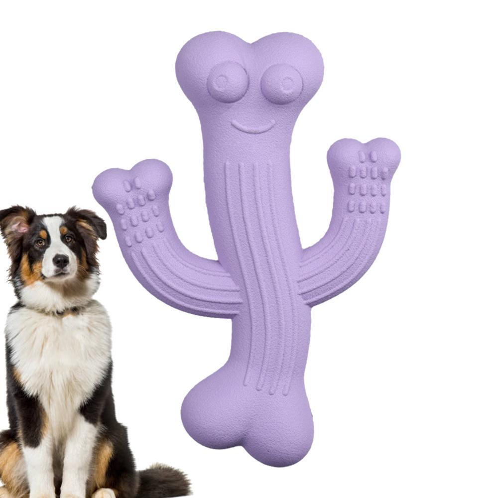 Ultra-Durable Cactus Dog Chew Toy for Interactive Play