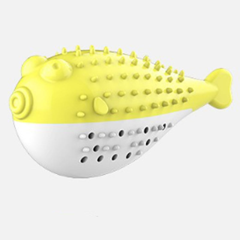 Mint Silicone Cat Chew and Teaser Toy with Toothbrush Function