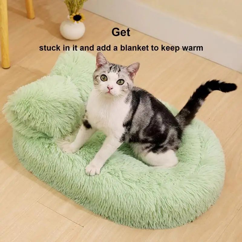 Fluffy Pet Beds Anti-Slip Puppy Nest