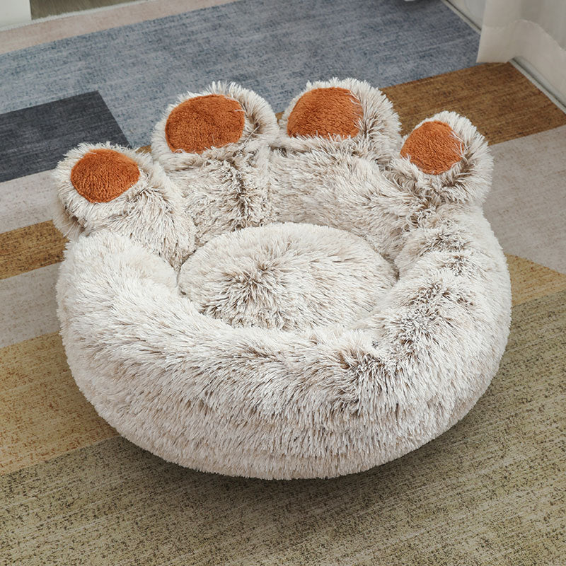 Pet Bed Winter Warm Hand-shaped Brush Pet