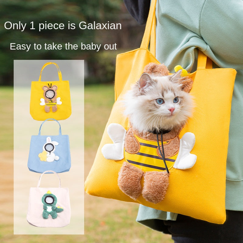 Little Bee Design Cat Dog Carrier Bags