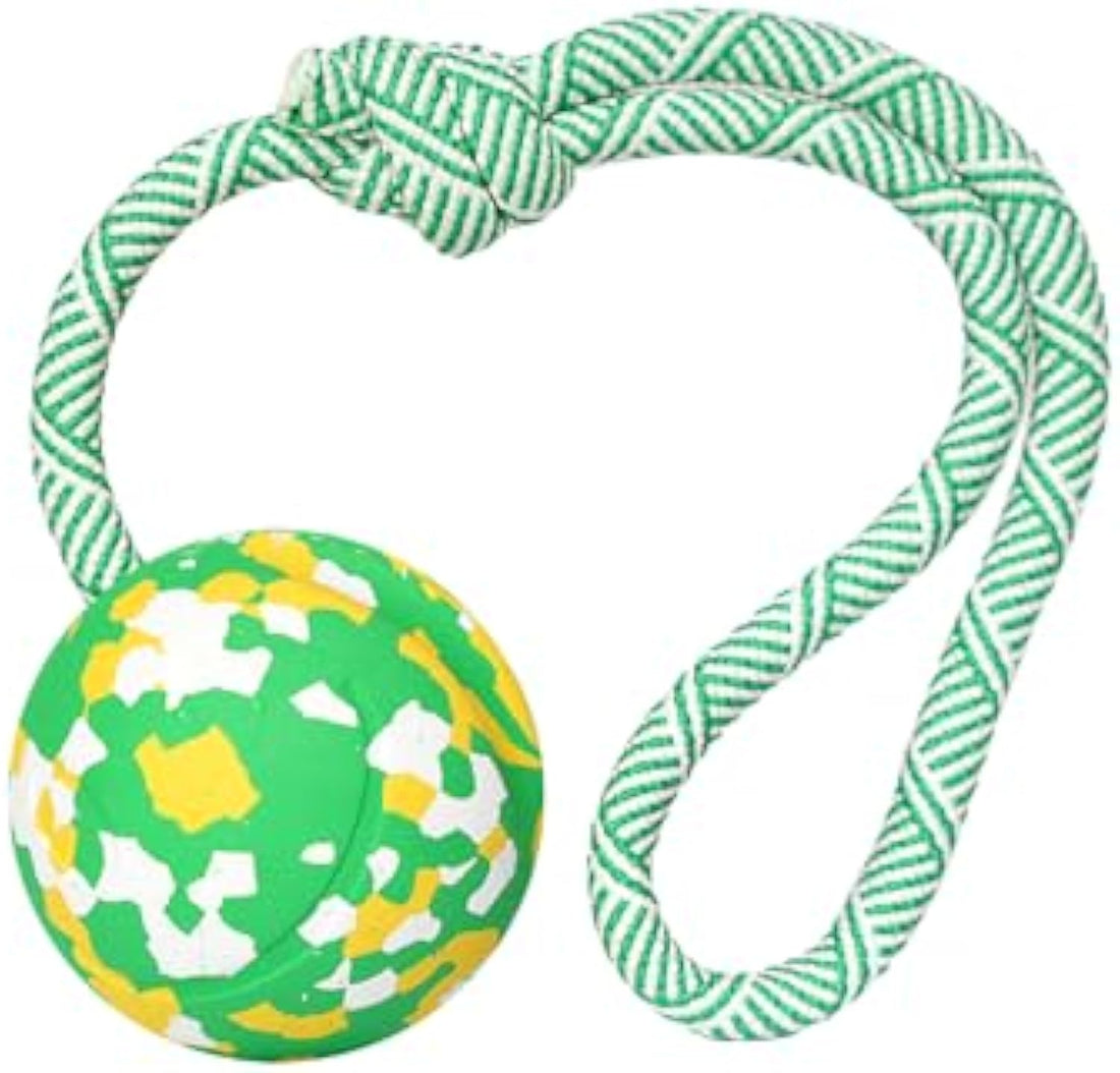 Dog Fetch Pull Tug Throw Toy Ball Toys