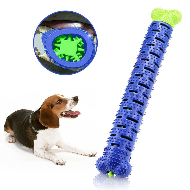Tooth Cleaning Brushing Stick Doggy Silicone Toy