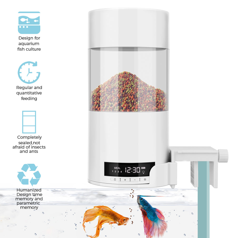 Automatic Feeder for Aquarium Fish Tanks