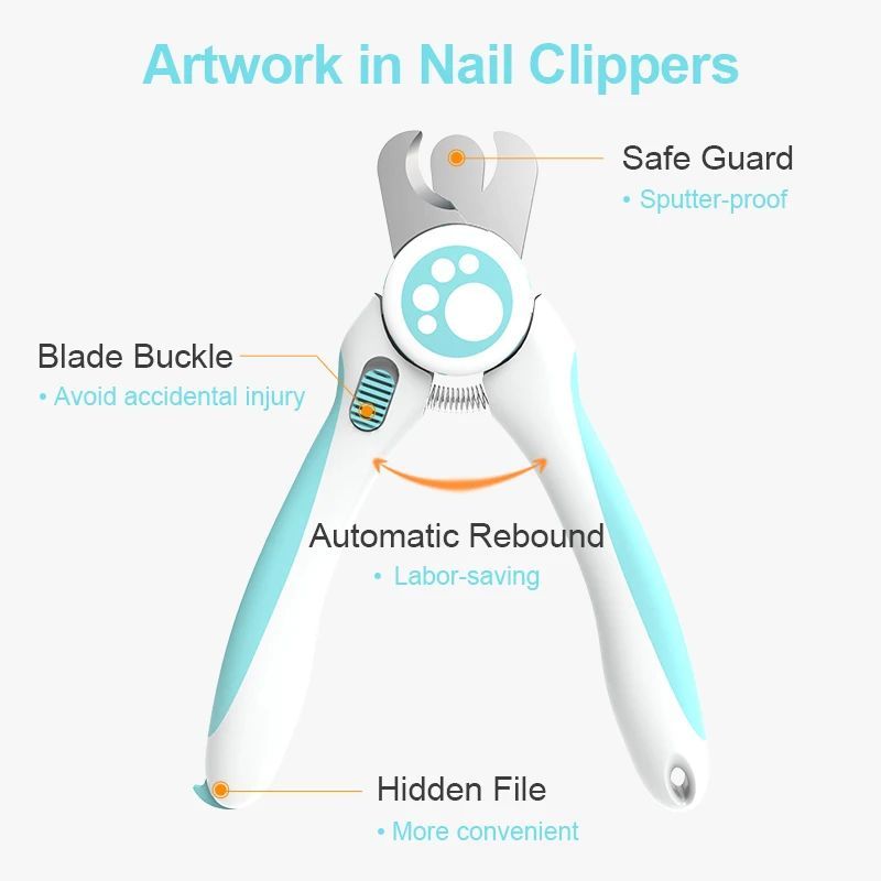 Cute Pets Nail Clippers Labor-Saving